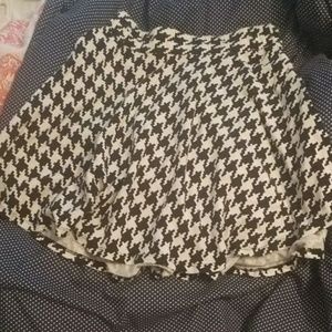 Houndstooth Circle Skirt